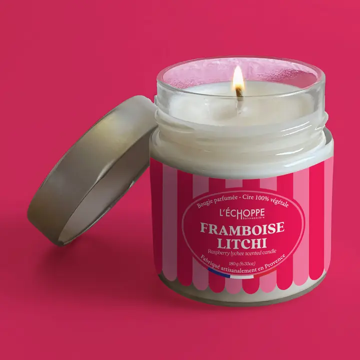 FRAMBOISE LITCHI - RASPBERRY LYCHEE SCENTED CANDLE
