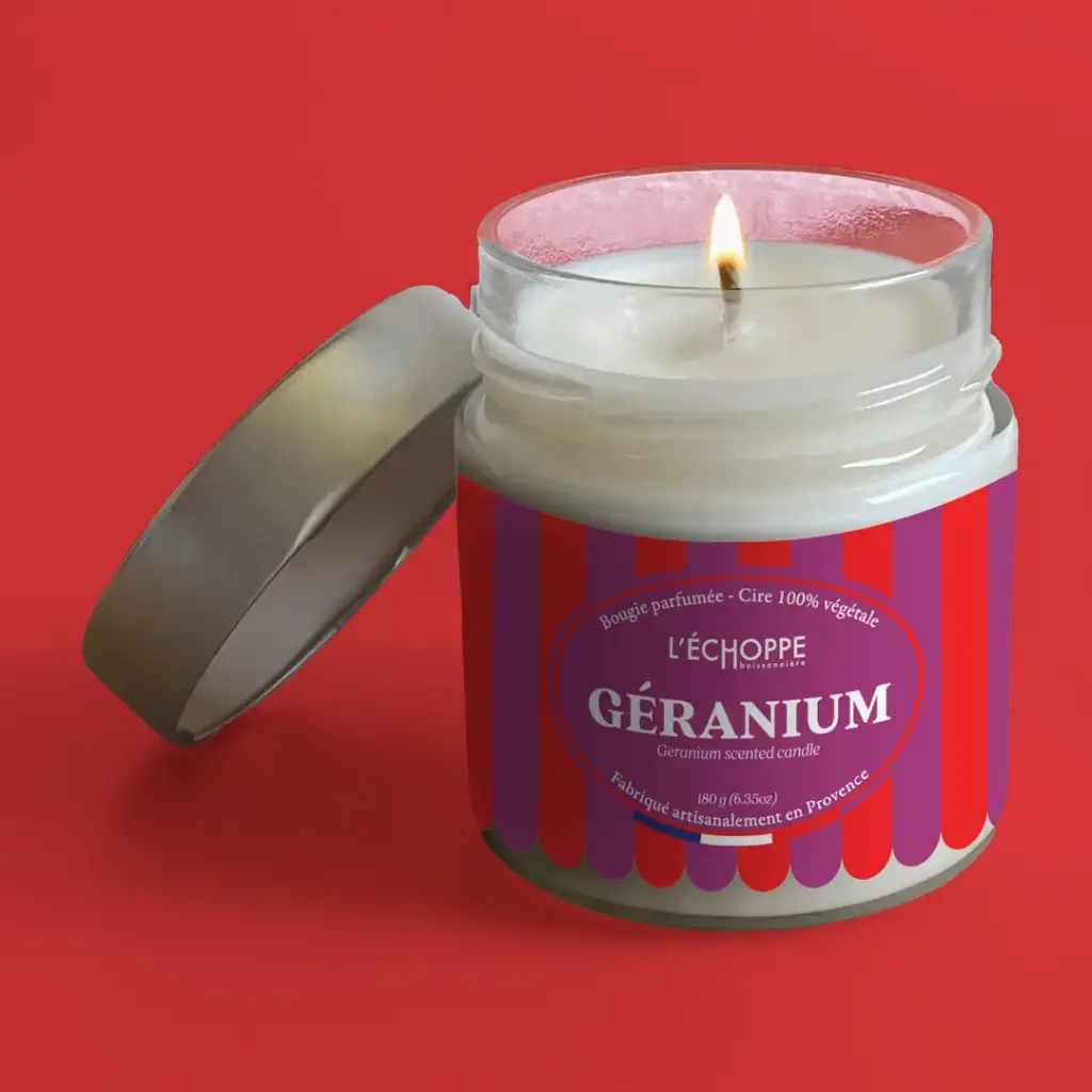 GÉRANIUM SCENTED CANDLE