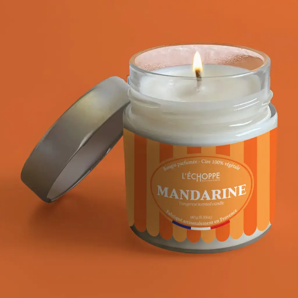 MANDARINE - TANGERINE SCENTED CANDLE