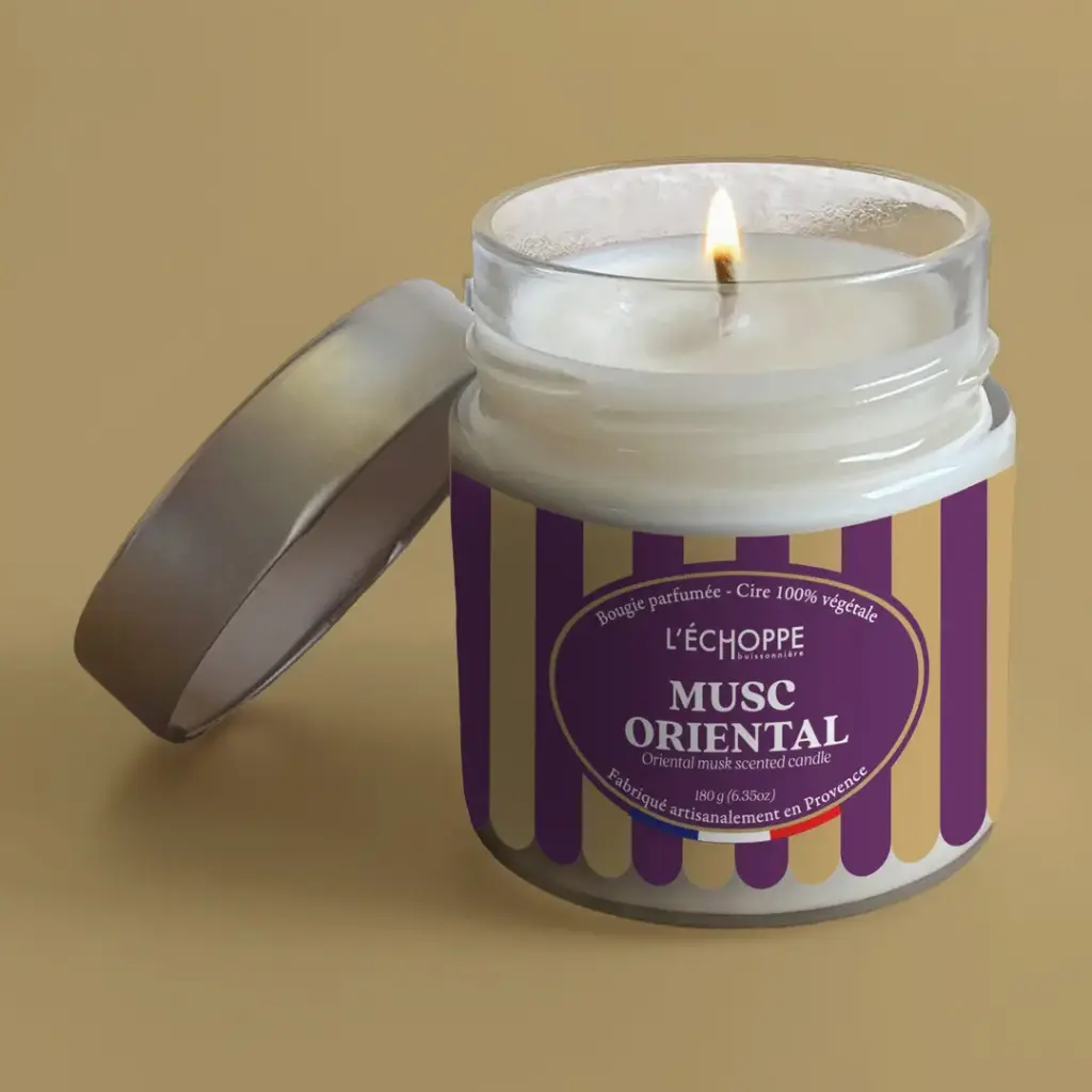 MUSC ORIENTAL - ORIENTAL MUSK SCENTED CANDLE