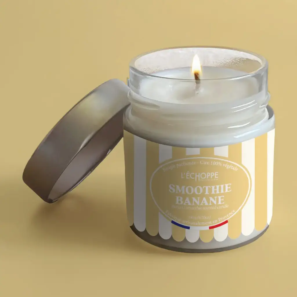 SMOOTHIE BANANE - BANANA SMOOTHIE SCENTED CANDLE