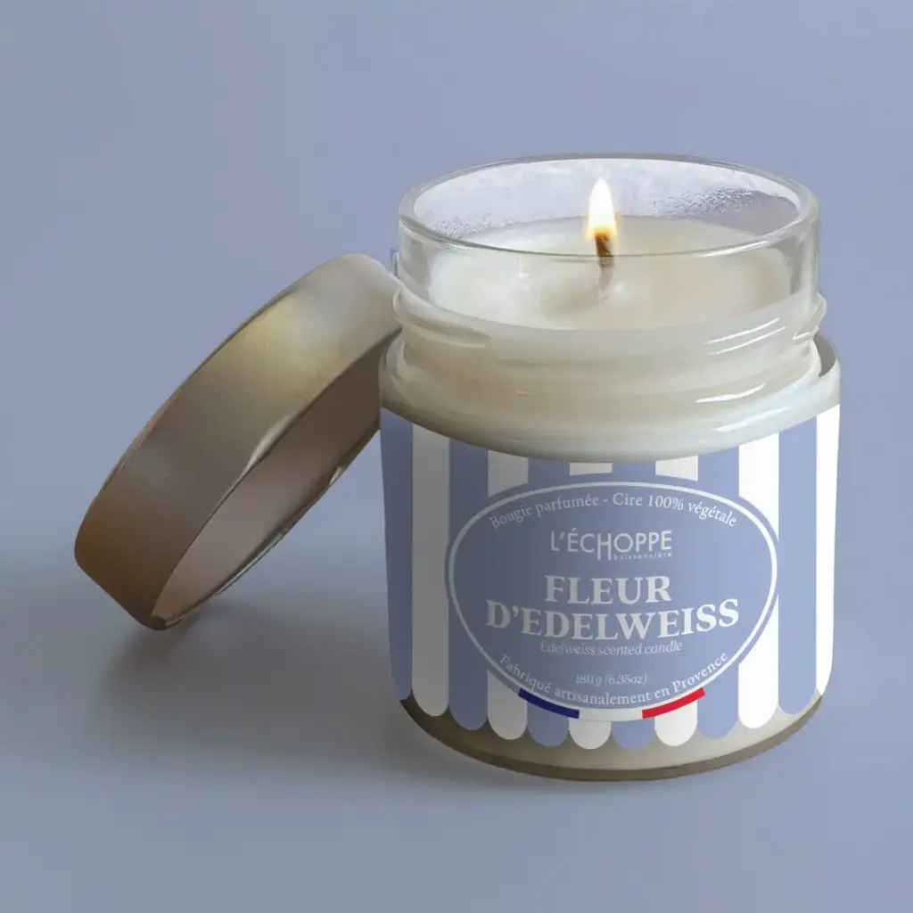 FLEUR D'EDELWEISS - EDELWEISS SCENTED CANDLE