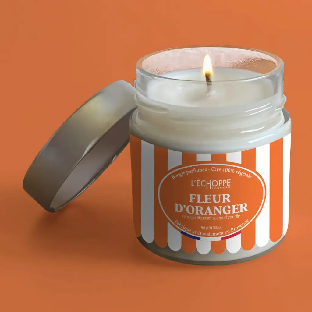 FLEUR D'ORANGER - ORANGE BLOSSOM SCENTED CANDLE