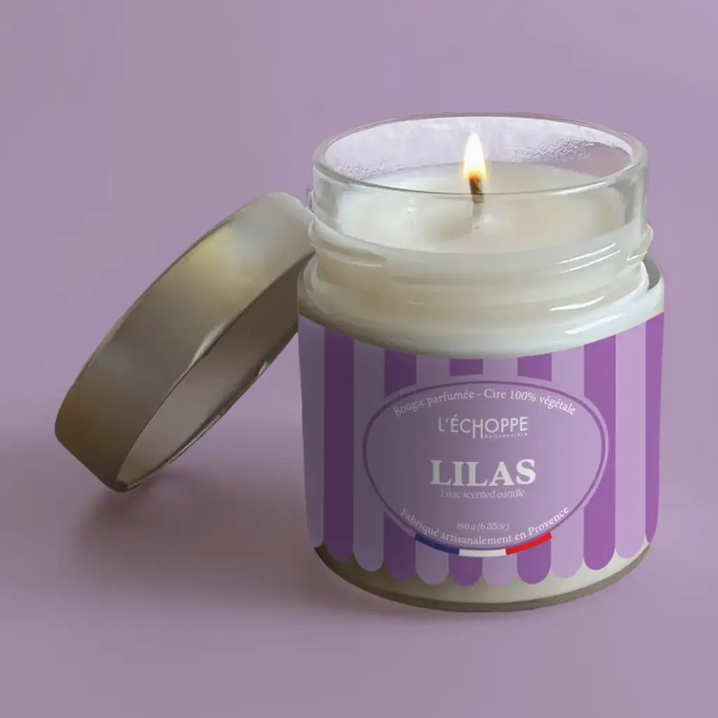 LILAS - LILAC SCENTED CANDLE