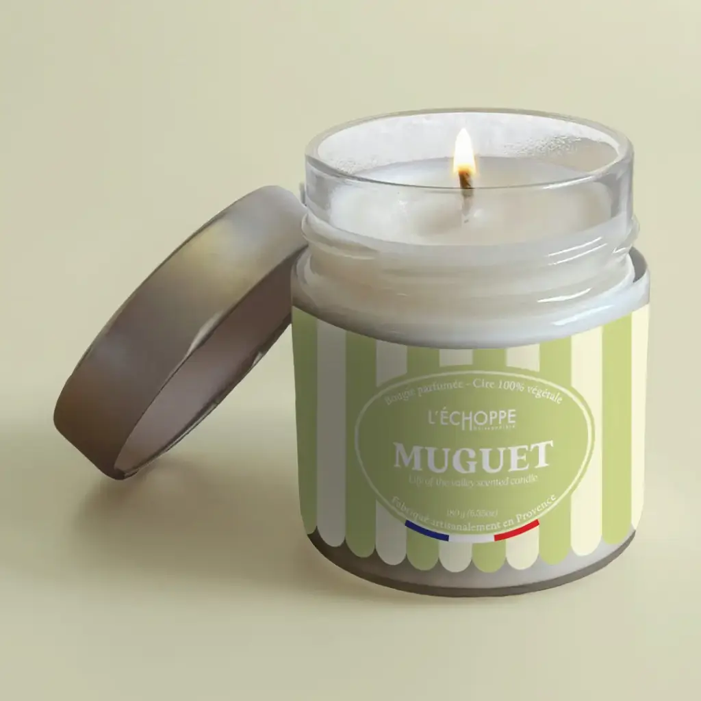 MUGUET - LILY OF THE VALLEY SCENTED CANDLE