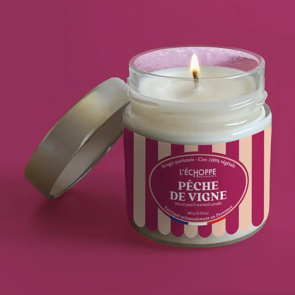 PÊCHE DE VIGNE - BLOOD PEACH SCENTED CANDLE