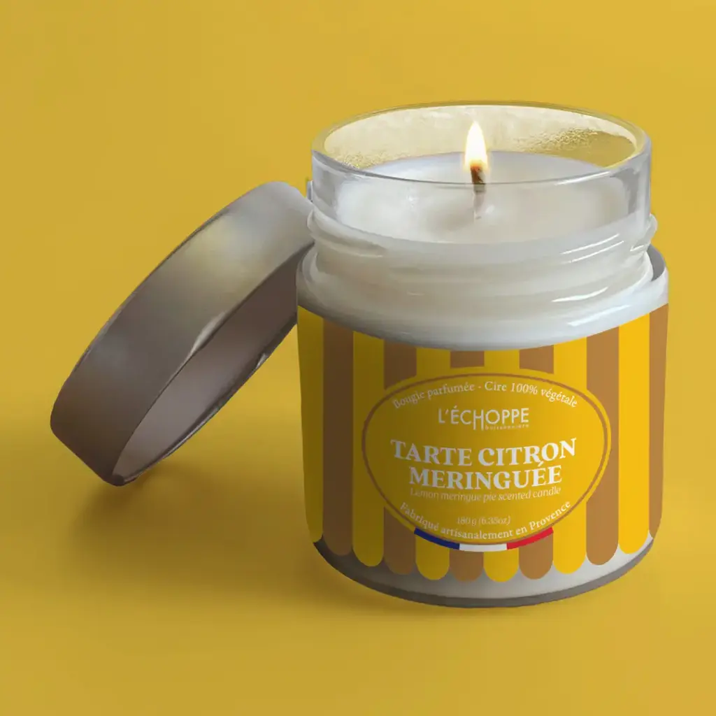 TARTE CITRON MERINGUÉE - LEMON MERINGUE PIE SCENTED CANDLE