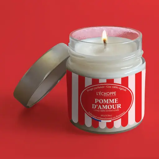 POMME D'AMOUR - CANDY APPLE SCENTED CANDLE
