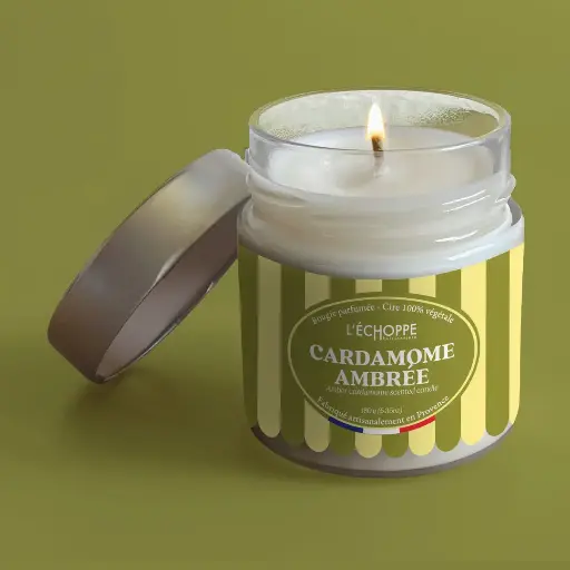 CARDAMOME AMBREE - AMBER CARDAMOME SCENTED CANDLE