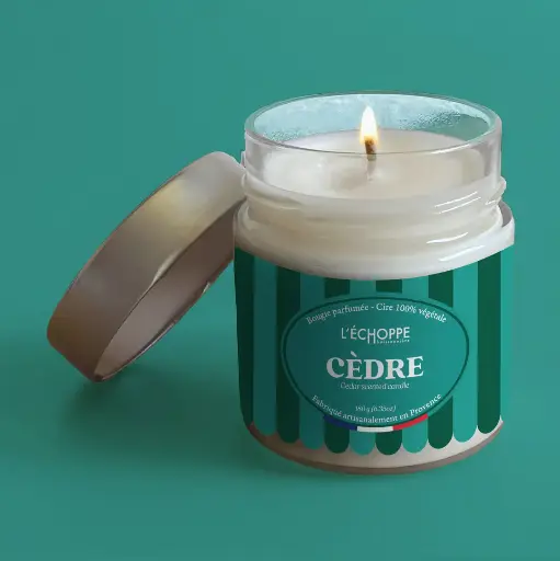 CÈDRE - CEDAR SCENTED CANDLE